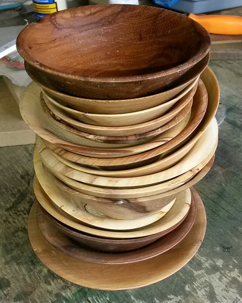 stack of bowls